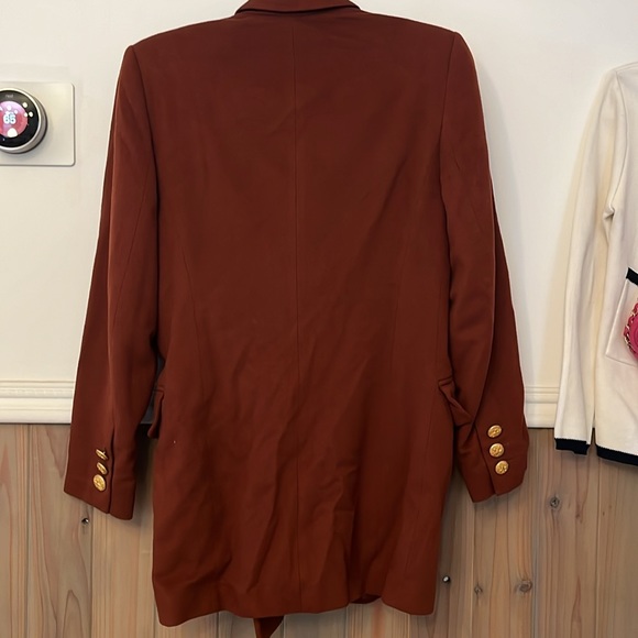 Escada 100% cashmere double breasted blazer size 34 S - Picture 3 of 7